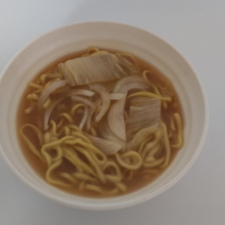 新玉ねぎの味噌ラーメン